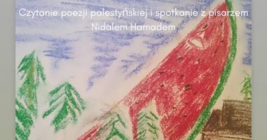 Wieczor Palestynskiem z Nidalem Hamadem – Jazdów 5a/4, Warszawa
