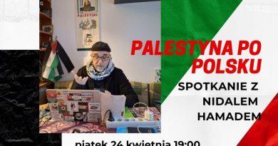 Spotkanie z palestyńskim pisarzem Nidal Hamad