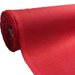 Red linen