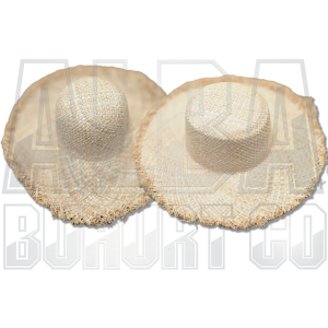 Two hats, side by side
