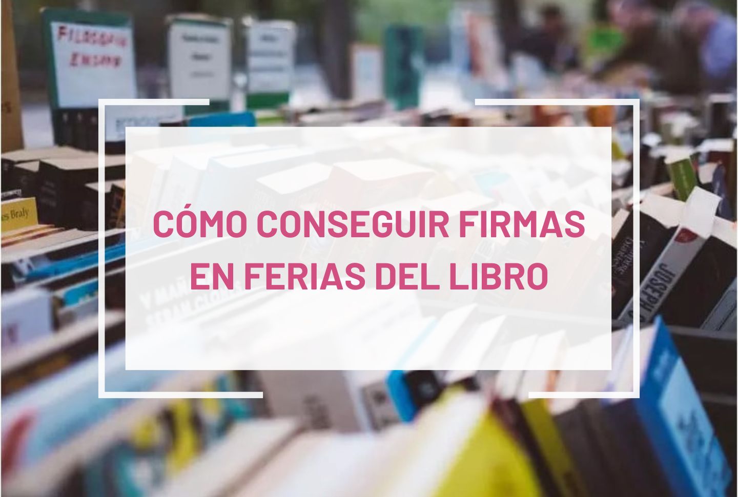 Firmas feria del libro