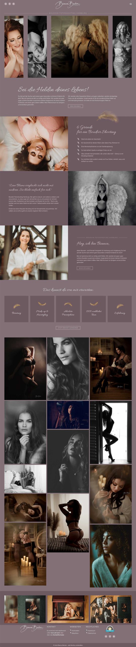 Website Bianca Becker