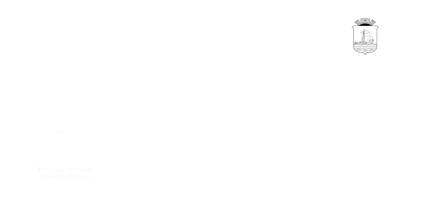 Logoene til våre sponsorer (Surofi, Kulturrådet, Ålesund kommune, Møre og Romsdal fylkeskommune, Sparebanken Møre og Kjell Holm-stiftelsen)