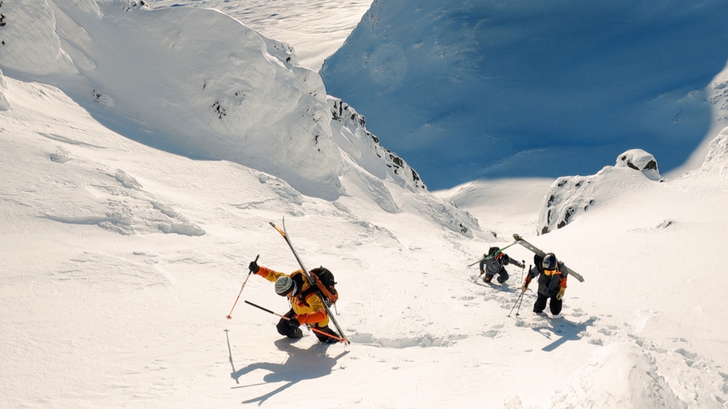 Mattias Hargin, Kristoffer Turdell, Sylarna Sweden, filmmaker Alexander Ryden, Äventyr, adventure skiing, skiing sylarna