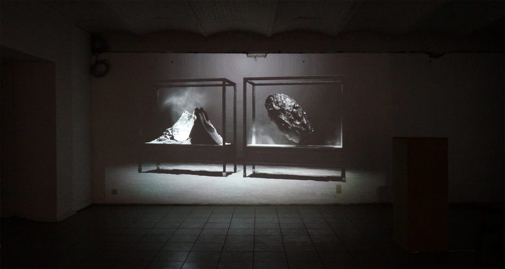 Inertia, installation view, loop two