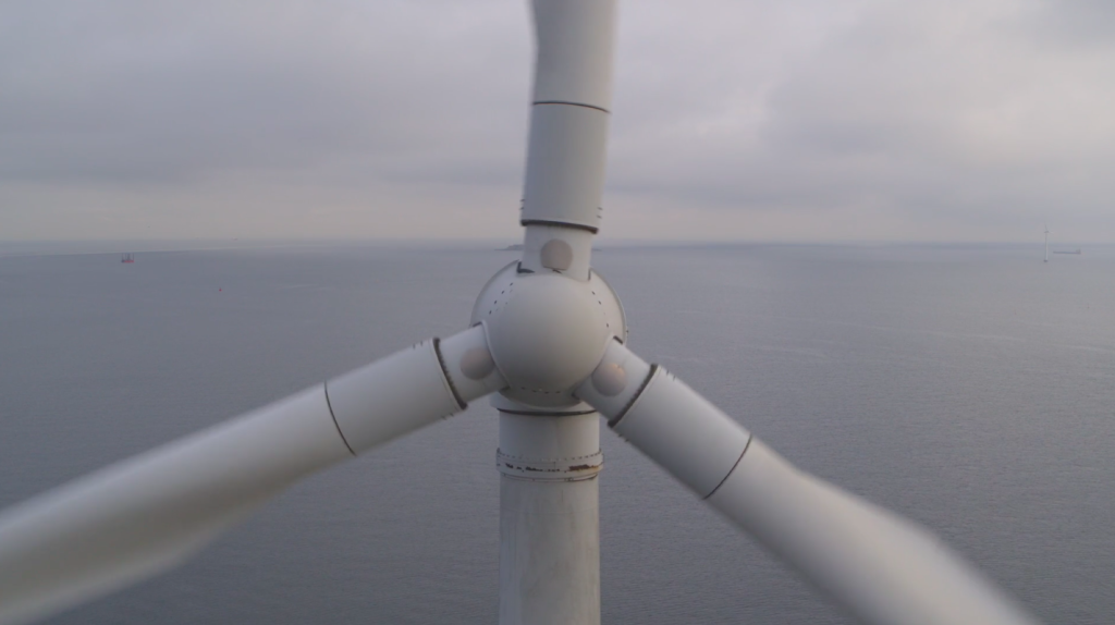 Drone, windmill, vindmølle