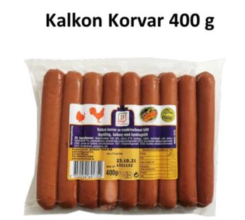 kalkon korvar 400g