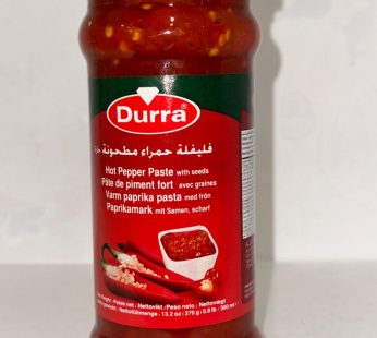 Varm Paprika Pasta med frön 370g Durra (429)