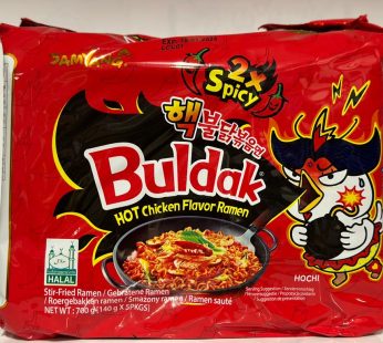 Buldak Hot Chicken 2x Flavor Ramen 5*140g (623)