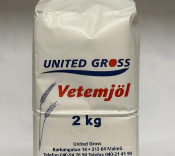 United Gross Vetemjöl 2kg (769)