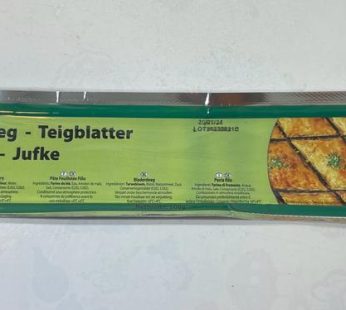 Filodeg Teigblatter 500g (676)