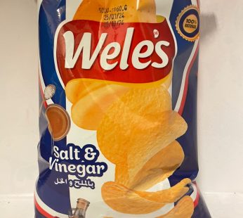 Weles Chips Salt & Vinegar 100g*12 (364)