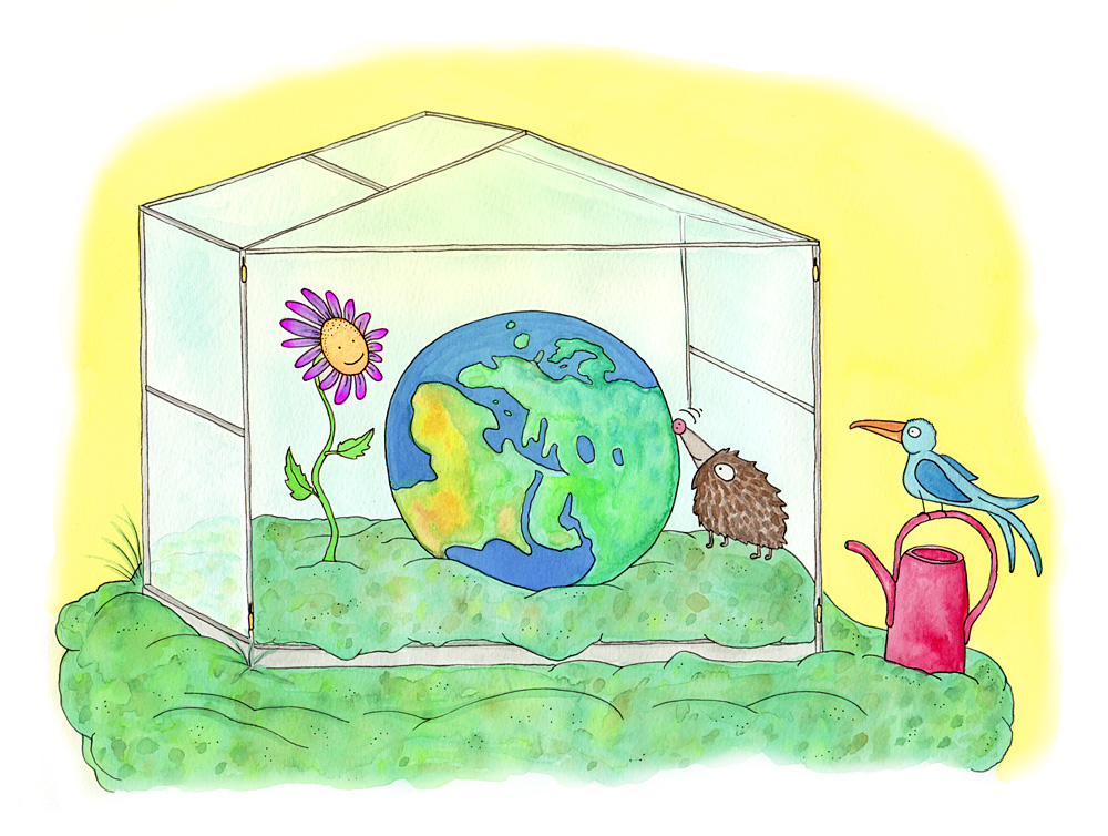 Lilla klimatboken – jorden i ett växthus