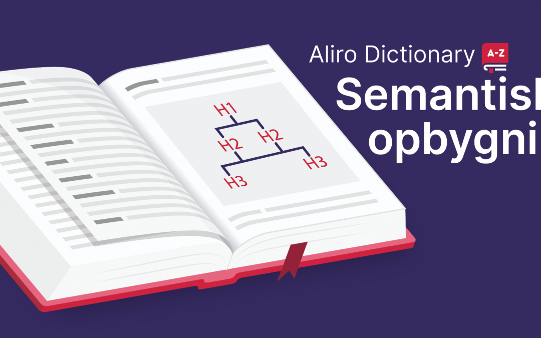 Aliro Dictionary – korrekt semantisk opbygning