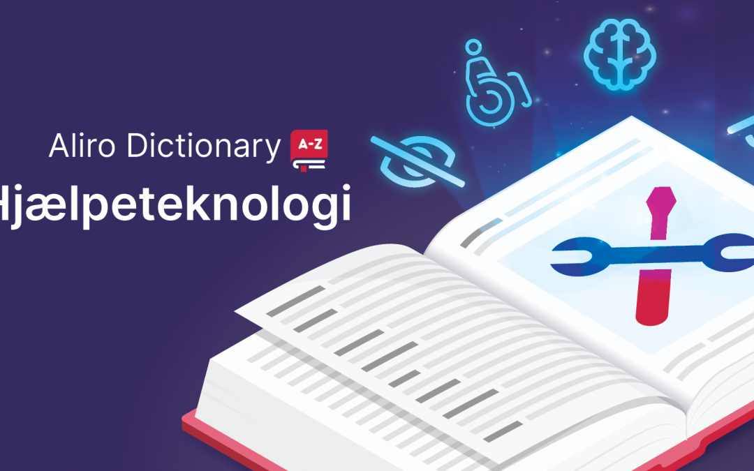 Aliro Dictionary – hjælpeteknologi