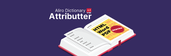Aliro Dictionary – attributter