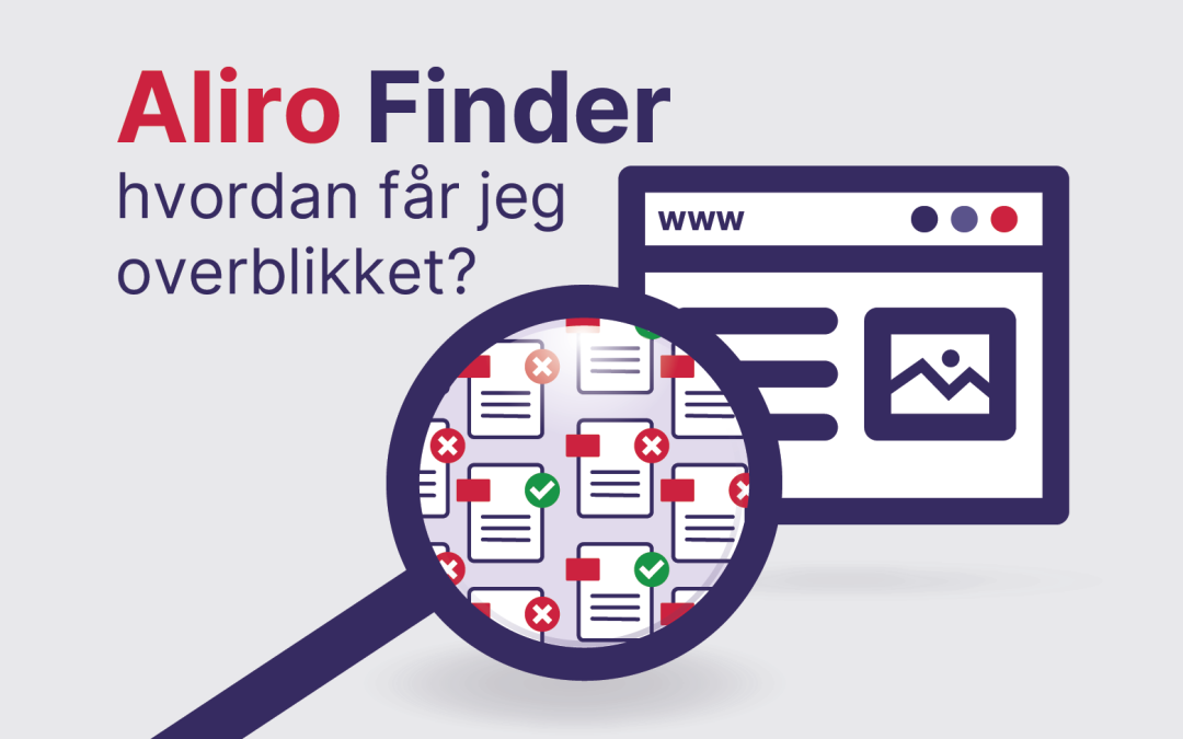 Aliro Finder – hvordan får jeg overblikket?