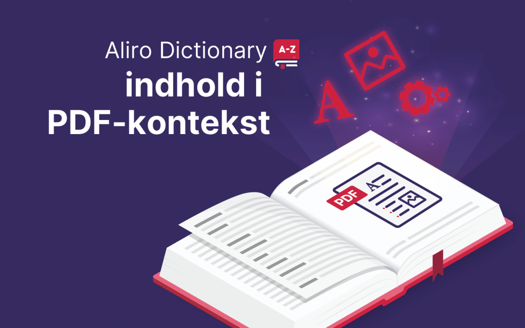 Aliro Dictionary – indhold i PDF-kontekst