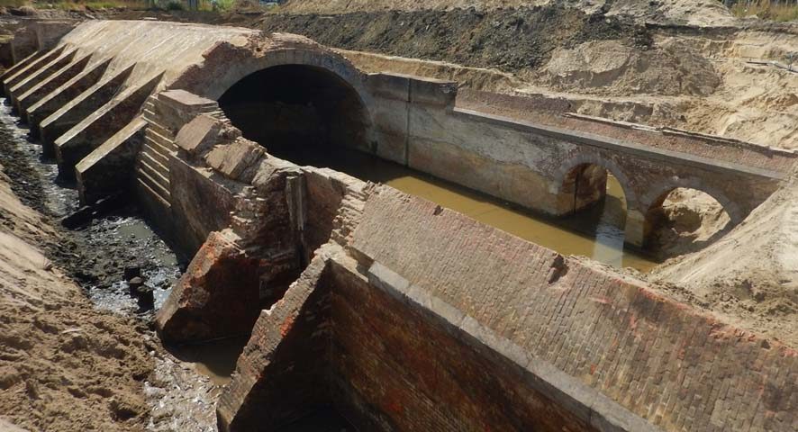 De schijnsluis in Antwerpen - All-Archeo voor al uw archeologisch onderzoek van archeologienota tot opgraving