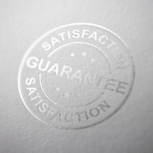 Satisfaction guarantee - stamp