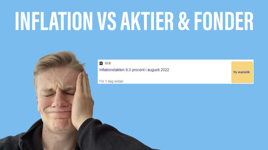 Inflation vs aktier och fonder