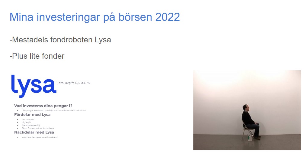 Investeringar med lysa 2022