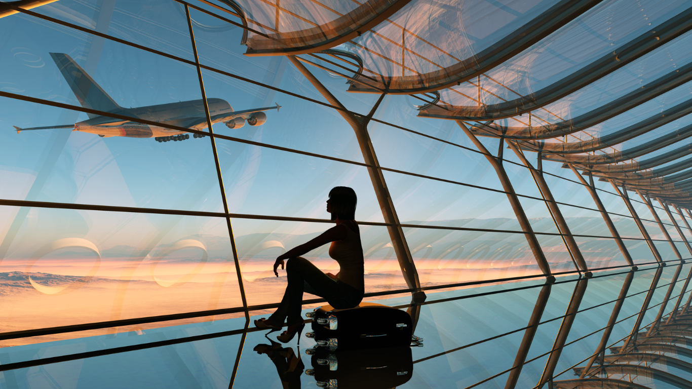 https://usercontent.one/wp/www.allevoyage.com/wp-content/uploads/2023/10/A-photo-of-a-Lady-sitting-on-her-suitcase-at-the-Airport-looking-as-the-plane-take-off-at-sunset.png