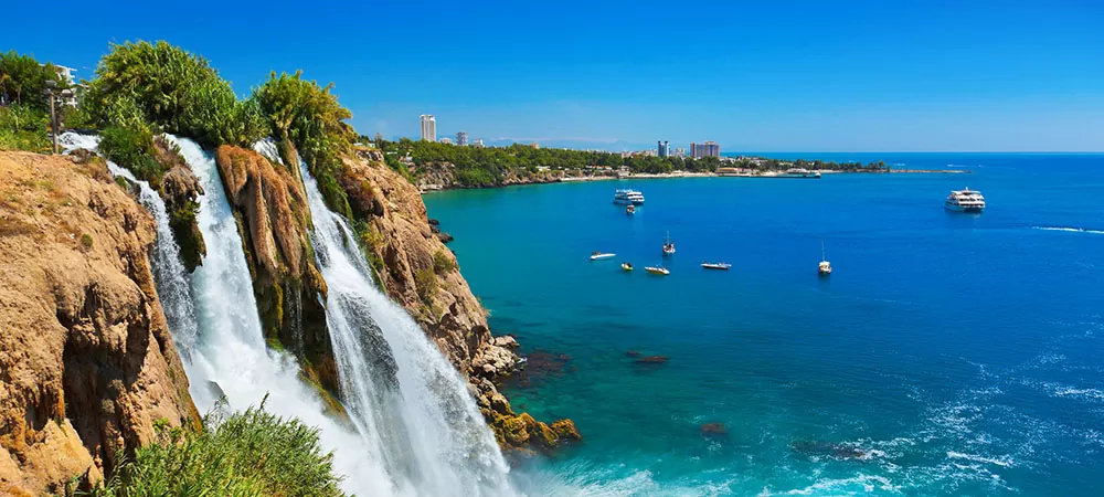 Waterval in Antalya