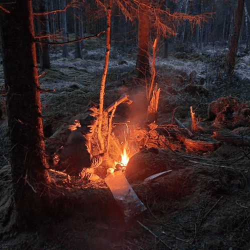 Brasa under Utmaning överlevnad