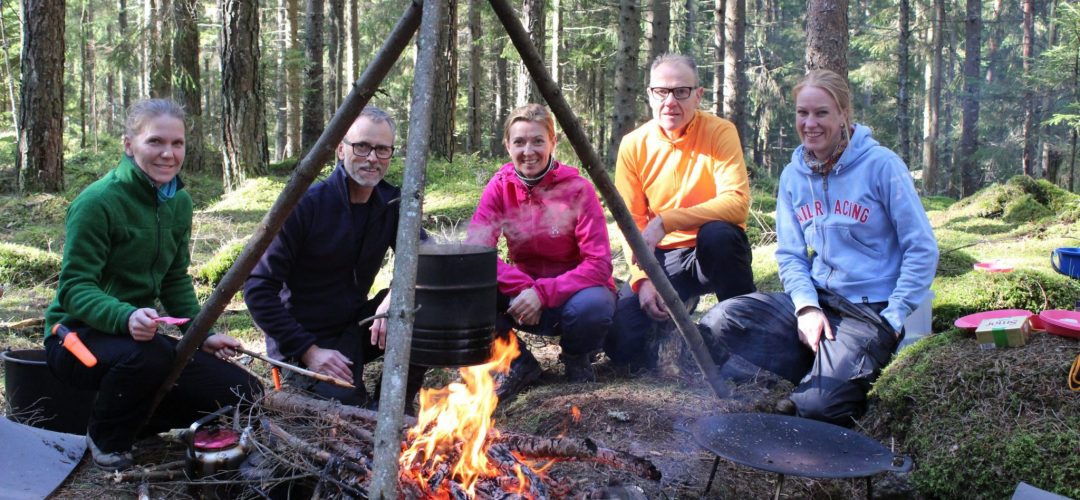 Matlagning över öppen eld Matlagning över öppen eld
