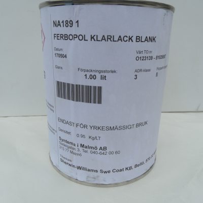 Celluosalack , blank, glans 90   250kr/liter