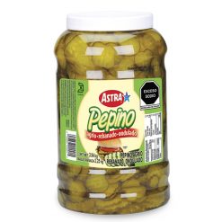 Pepinillo Ondulado Rebanado Astra Bote 4 Kg