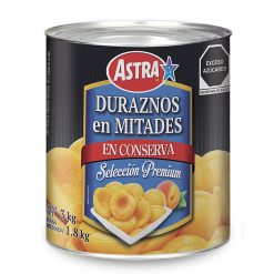 Durazno en mitades Astra 3 Kg