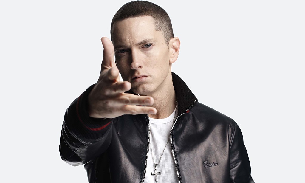 eminem - sexto do best-seller artistas de música