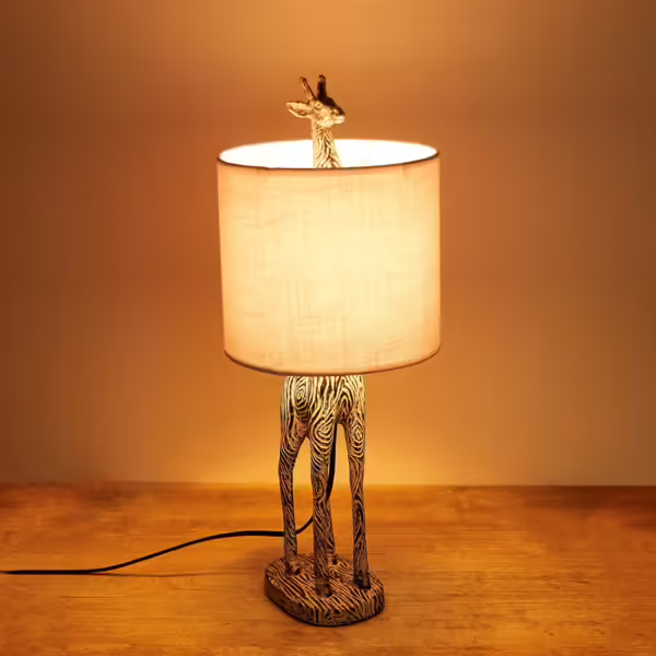 Bordslampa Africa Girafe keramisk