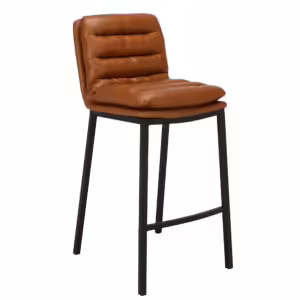 Barstol Emma Konstläder - Cognac