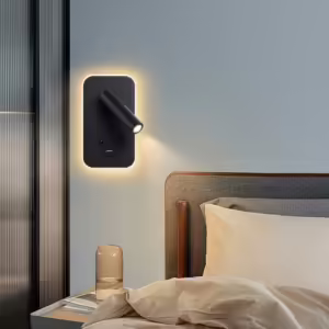 Gassin Vägglampa Led - Svart
