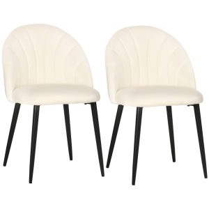 Matstol 2-pack sammet