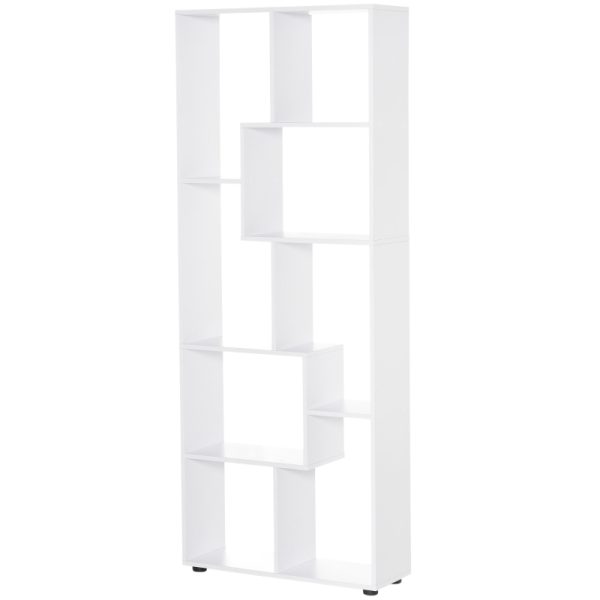 Bokhylla med 8 fack 70x24x178 cm