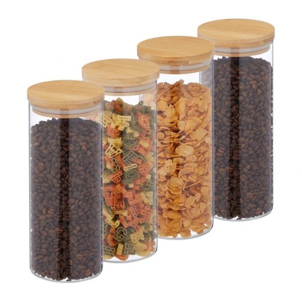 Förvaringsburkar 1350 ml 4 pack