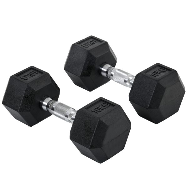 Hantelset 2x10 kg