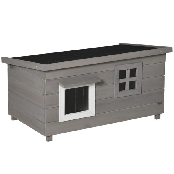 Kattstuga gran 87x52x44 cm