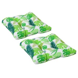 Sittdyna 2-pack grön/vita