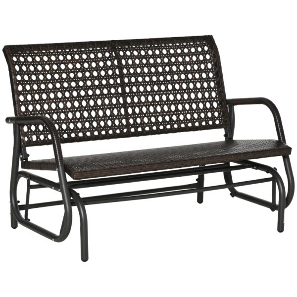 Gungbänk 2-sits 70x120x84 cm