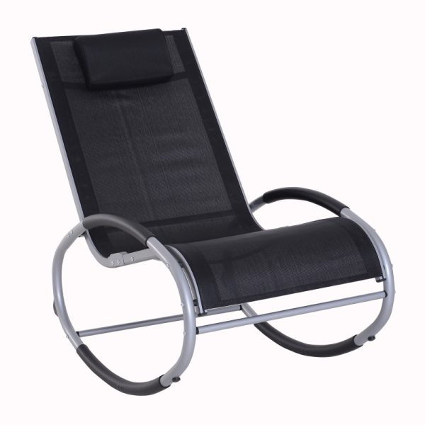 Gungstol med kudde 105x62x91 cm