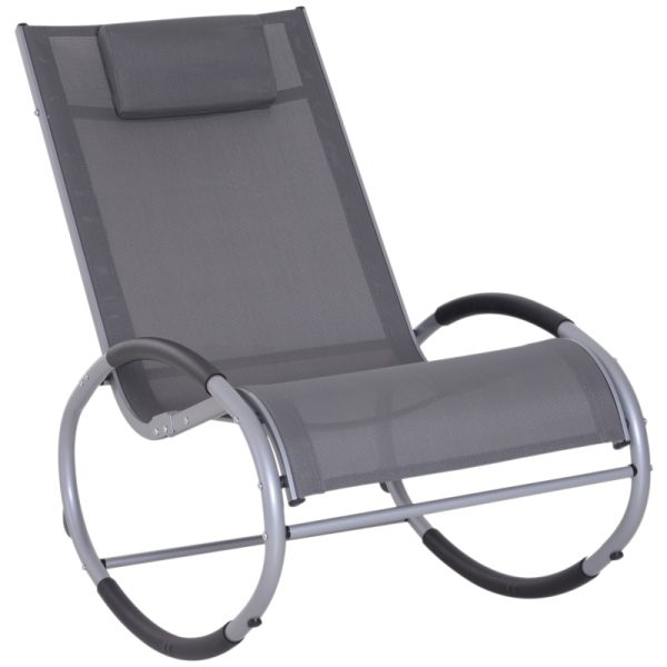 Gungstol med kudde 120x61x88 cm
