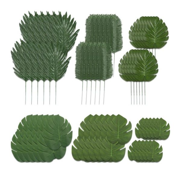 Tropiska blad uppsättning 72-pack