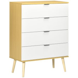 Byrå med 4 lådor 72x36x97 cm