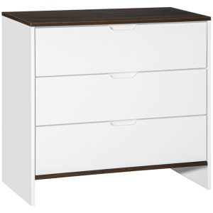 Byrå modern design 3 lådor 80×40×73 cm