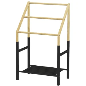 Handdukstork med hylla 85.5 cm